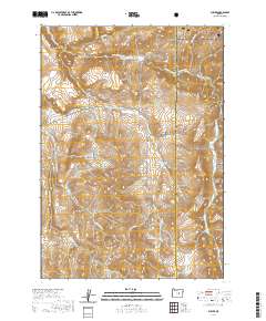Suplee 2020 topographic map preview