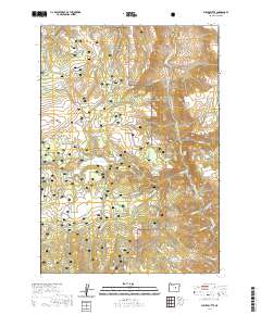 Suplee Butte 2020 topographic map thumbnail