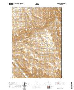 Swaggart Buttes 2020 topographic map thumbnail