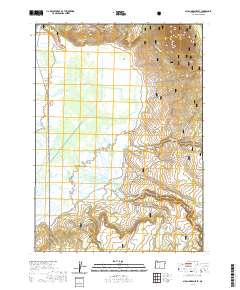 Sycan Marsh East 2020 topographic map thumbnail