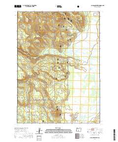 Sycan Marsh West 2020 topographic map thumbnail