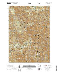 Taft Mountain 2020 topographic map thumbnail