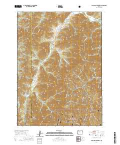 Tallowbox Mountain 2020 topographic map thumbnail