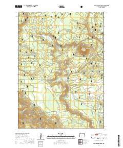 Tea Table Mountain 2020 topographic map thumbnail
