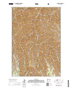 Teepee Butte 2020 topographic map thumbnail