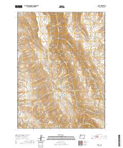 The V 2020 topographic map thumbnail