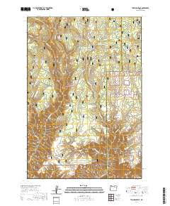 Thompson Flat 2020 topographic map preview