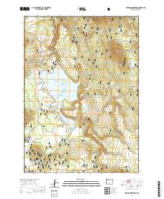 Thompson Reservoir 2020 topographic map thumbnail