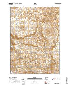 Threemile Hill 2020 topographic map thumbnail