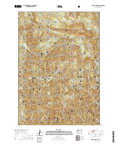 Tidbits Mountain 2020 topographic map thumbnail
