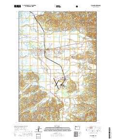 Tillamook 2020 topographic map thumbnail