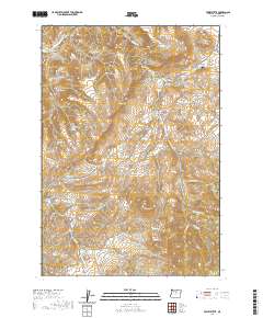 Toney Butte 2020 topographic map thumbnail