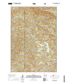 Trask Mountain 2020 topographic map thumbnail