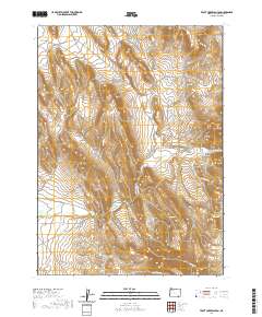 Trout Creek Canyon 2020 topographic map thumbnail