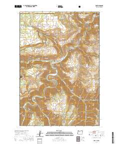 Troy 2020 topographic map preview