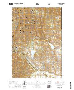 Tucker Flat 2020 topographic map thumbnail