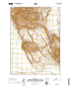 Tuff Butte 2020 topographic map thumbnail