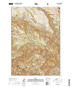 Ukiah SE 2020 topographic map thumbnail