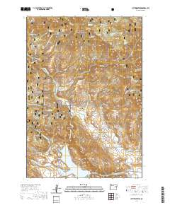 Unity Reservoir 2020 topographic map thumbnail