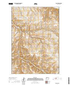 Utts Butte 2020 topographic map thumbnail