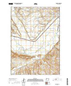 Vale West 2020 topographic map thumbnail