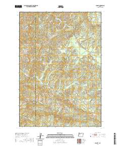 Valsetz 2020 topographic map thumbnail