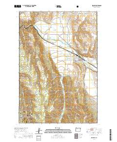 Wallowa 2020 topographic map thumbnail