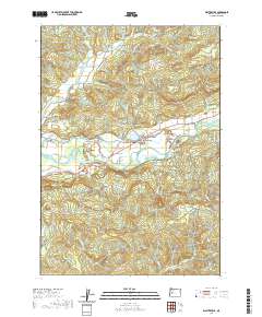 Walterville 2020 topographic map thumbnail