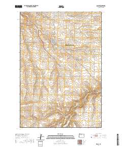 Wasco 2020 topographic map preview