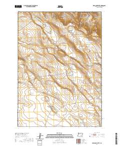 Weed Lake Butte 2020 topographic map thumbnail
