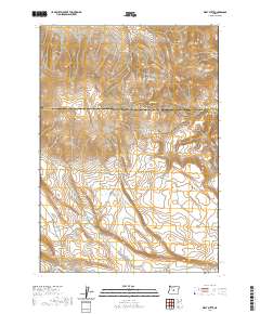 West Butte 2020 topographic map thumbnail
