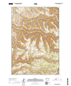 Weston Mountain 2020 topographic map thumbnail