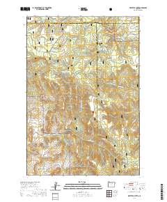 Whitetail Butte 2020 topographic map thumbnail