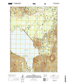 Wickiup Dam 2020 topographic map thumbnail