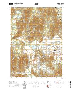 Wilderville 2020 topographic map thumbnail