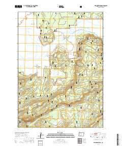 Wildhorse Ridge 2020 topographic map thumbnail