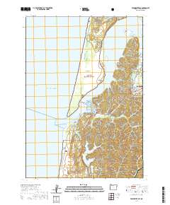 Winchester Bay 2020 topographic map thumbnail