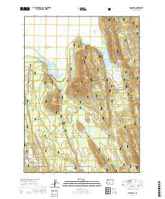 Wocus Bay 2020 topographic map thumbnail