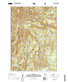Wolf Peak 2020 topographic map preview