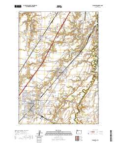 Woodburn 2020 topographic map thumbnail