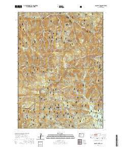 Abbott Butte 2020 topographic map thumbnail