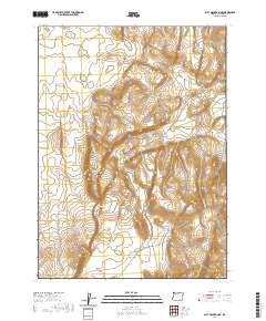 Acty Mountain NE 2020 topographic map thumbnail