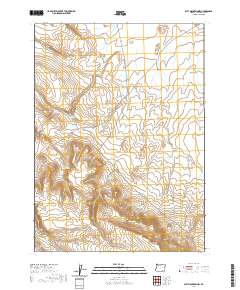 Acty Mountain NW 2020 topographic map thumbnail