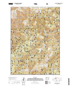 Alsup Mountain 2020 topographic map thumbnail
