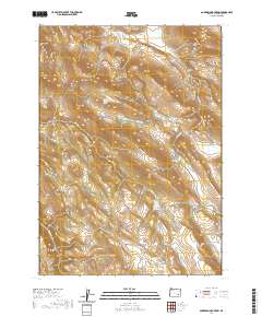 Anderson Mountain 2020 topographic map thumbnail