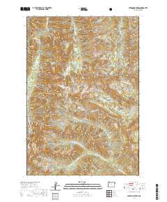 Aneroid Mountain 2020 topographic map thumbnail