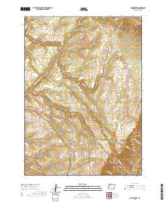 Ankle Creek 2020 topographic map thumbnail