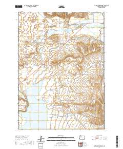 Antelope Reservoir 2020 topographic map thumbnail