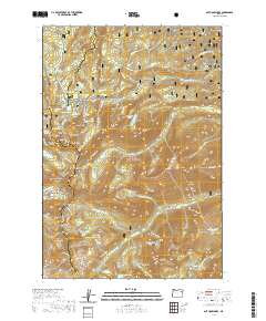 Anthony Lakes 2020 topographic map thumbnail