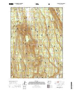 Applegate Butte 2020 topographic map thumbnail